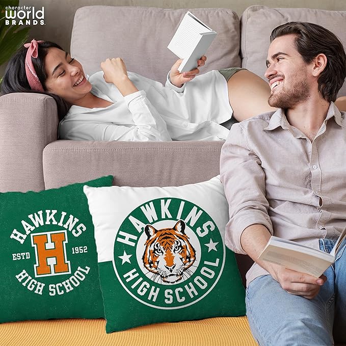 Stranger Things 'Hawkins Tigers Team' Cushion