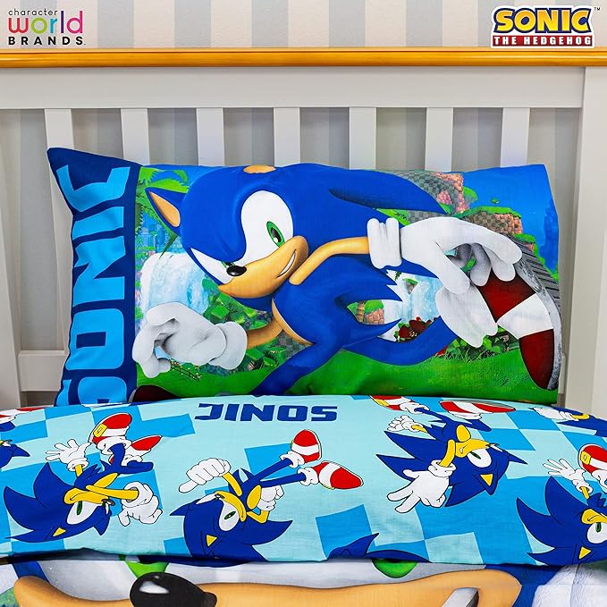 Sonic The Hedgehog 'Moves' Single Panel Duvet Set