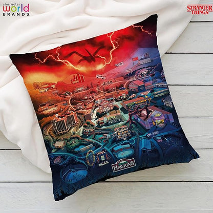 Stranger Things 'Hawkins Town' Cushion