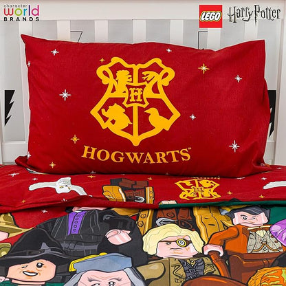 Harry Potter 'LEGO Design' Single Panel Duvet Set