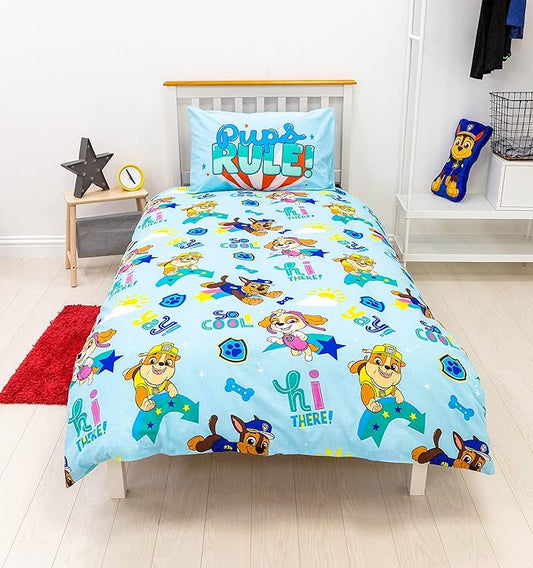 Paw Patrol 'I'm Cool' Single Panel Duvet Set