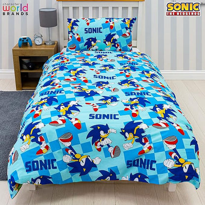 Sonic The Hedgehog 'Moves' Single Panel Duvet Set