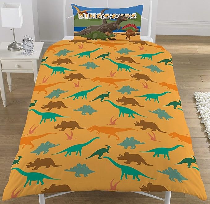 Dinosaurs Dino Herd Panel Duvet Set