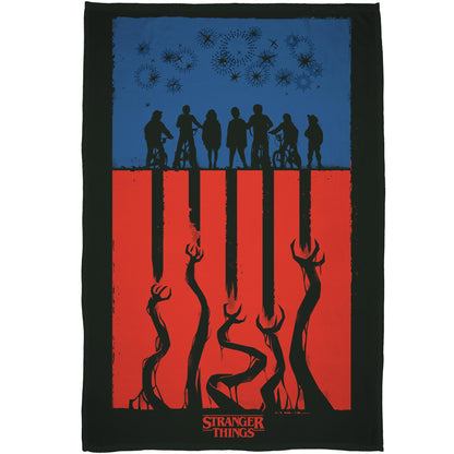Stranger Things 'Midnight' Fleece Blanket
