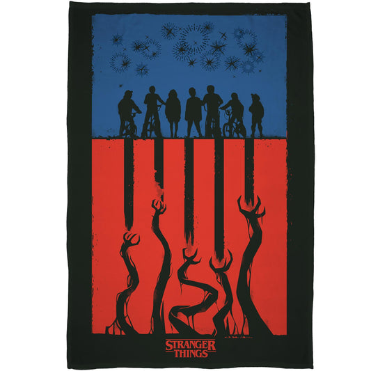 Stranger Things 'Midnight' Fleece Blanket
