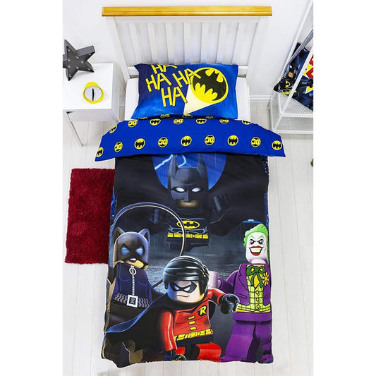 Lego 'Superheroes' Single Panel Duvet Set