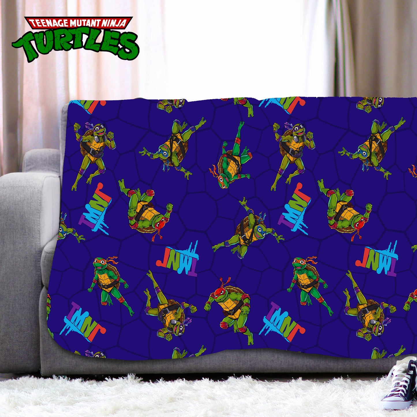 Ninja Turtles Fleece Blanket – 100 x 150 cm