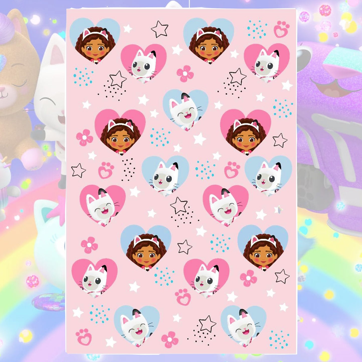 Gabby's Dollhouse Fleece Blanket – 100 x 150 cm