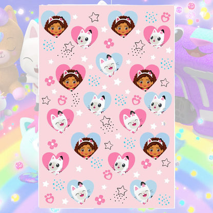 Gabby's Dollhouse Fleece Blanket – 100 x 150 cm