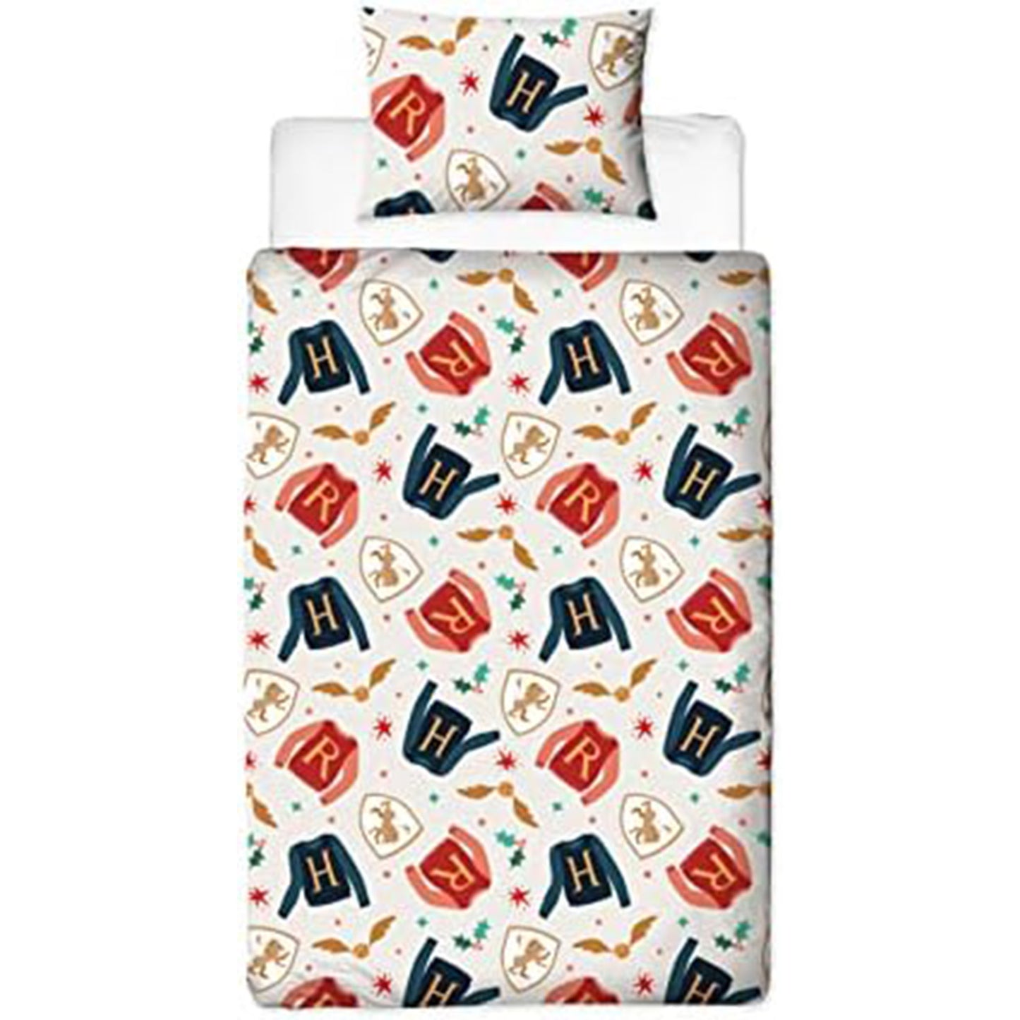 Harry Potter 'Christmas Sweaters' Single Rotary Duvet Set