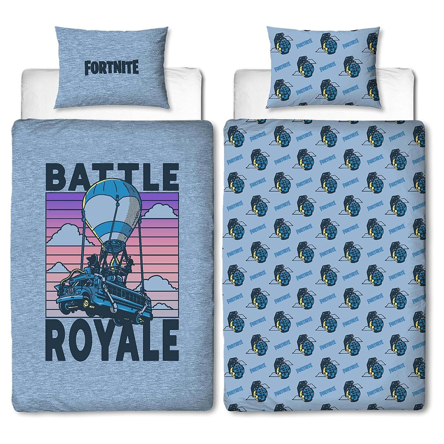 Fortnite 'Battle Royal' Single Panel Duvet Set