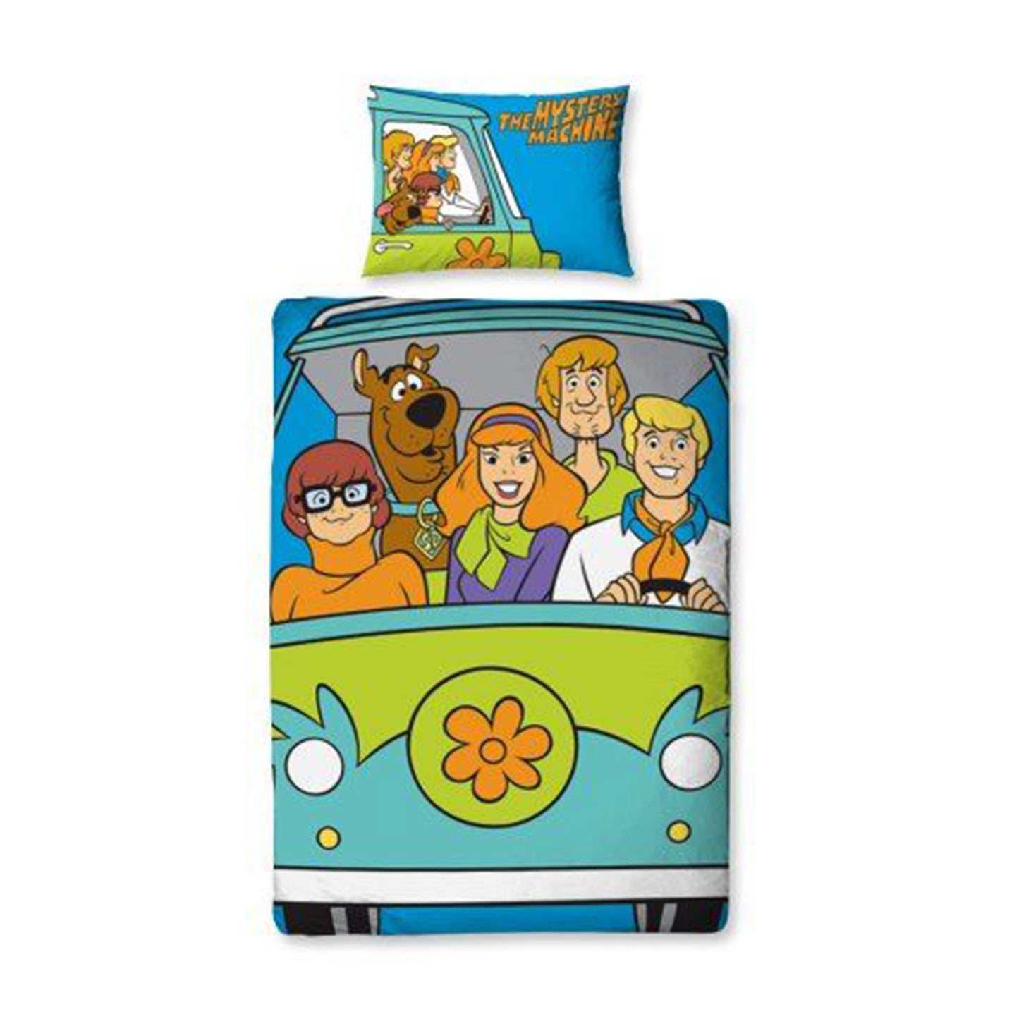 Scooby Doo Mystery Single Panel Duvet Set