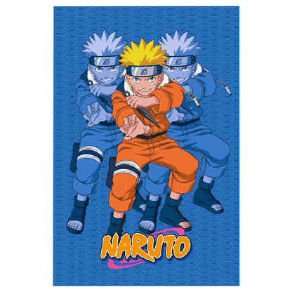 Naruto Fleece Blankets – Naruto Shadow Clone Design - 100 x 150 cm