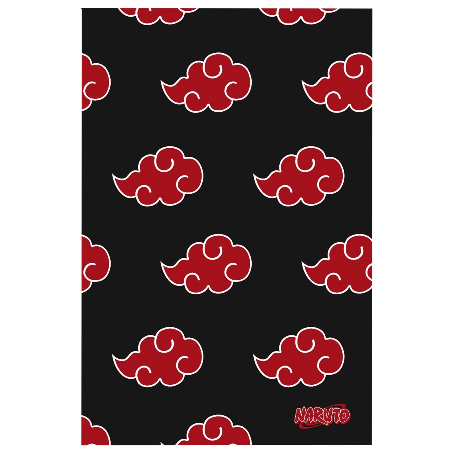 Naruto Fleece Blankets – Akatsuki Cloud Design - 100 x 150 cm