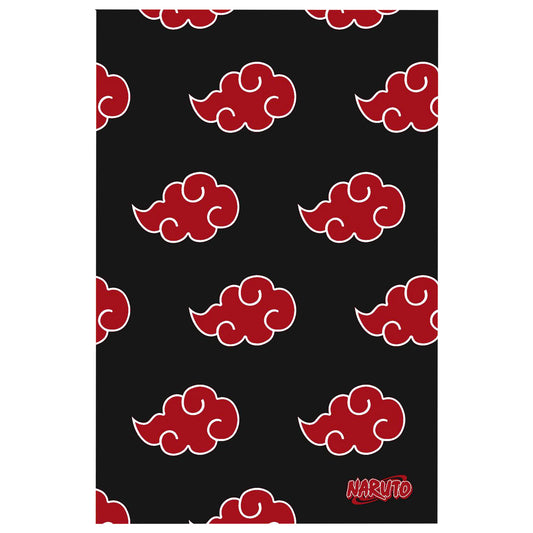 Naruto Fleece Blankets – Akatsuki Cloud Design - 100 x 150 cm