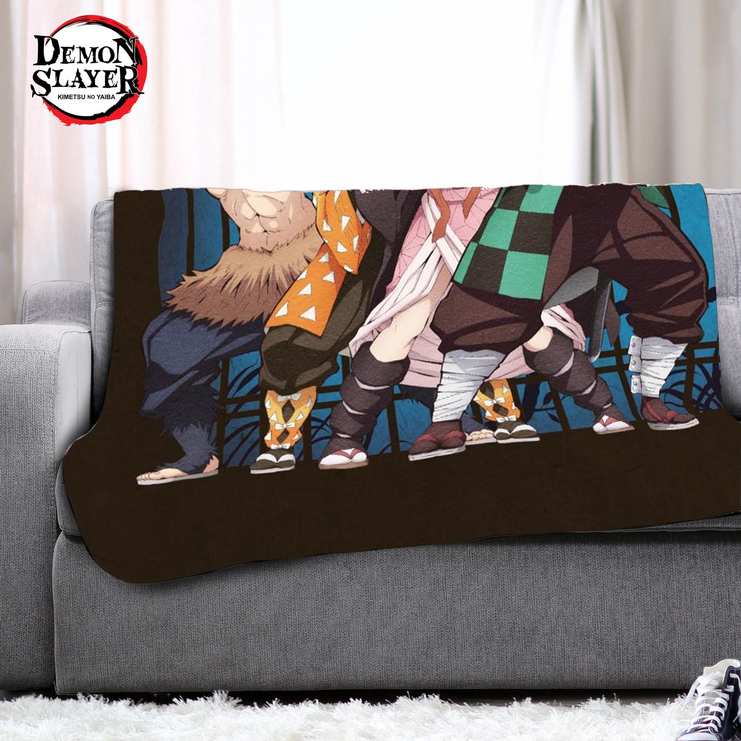 Demon Slayer Fleece Blanket – 100 x 150 cm