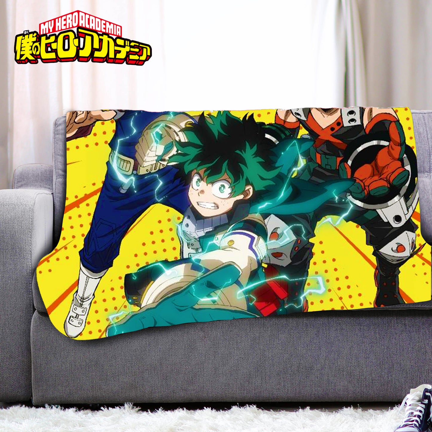 My Hero Academia Fleece Blanket – 100 x 150 cm