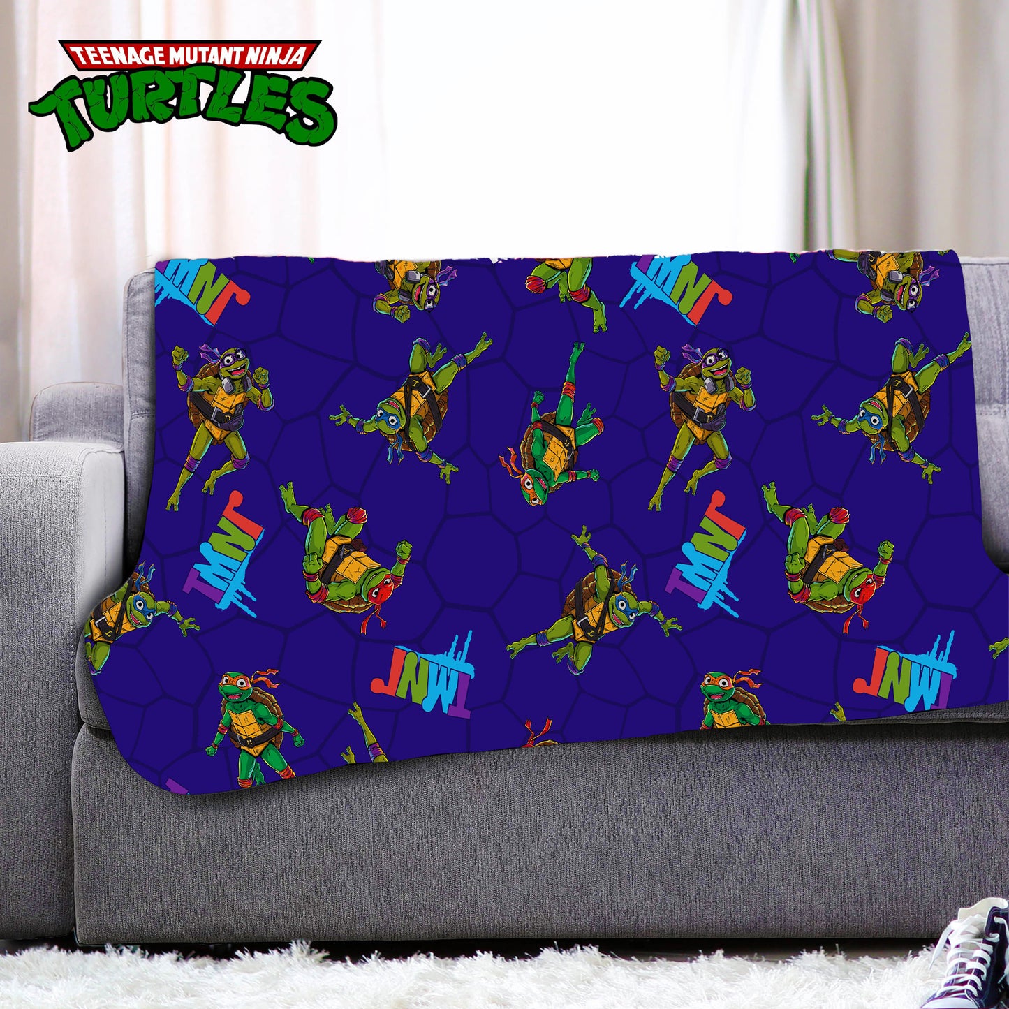 Ninja Turtles Fleece Blanket – 100 x 150 cm