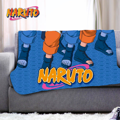 Naruto Fleece Blankets – Naruto Shadow Clone Design - 100 x 150 cm