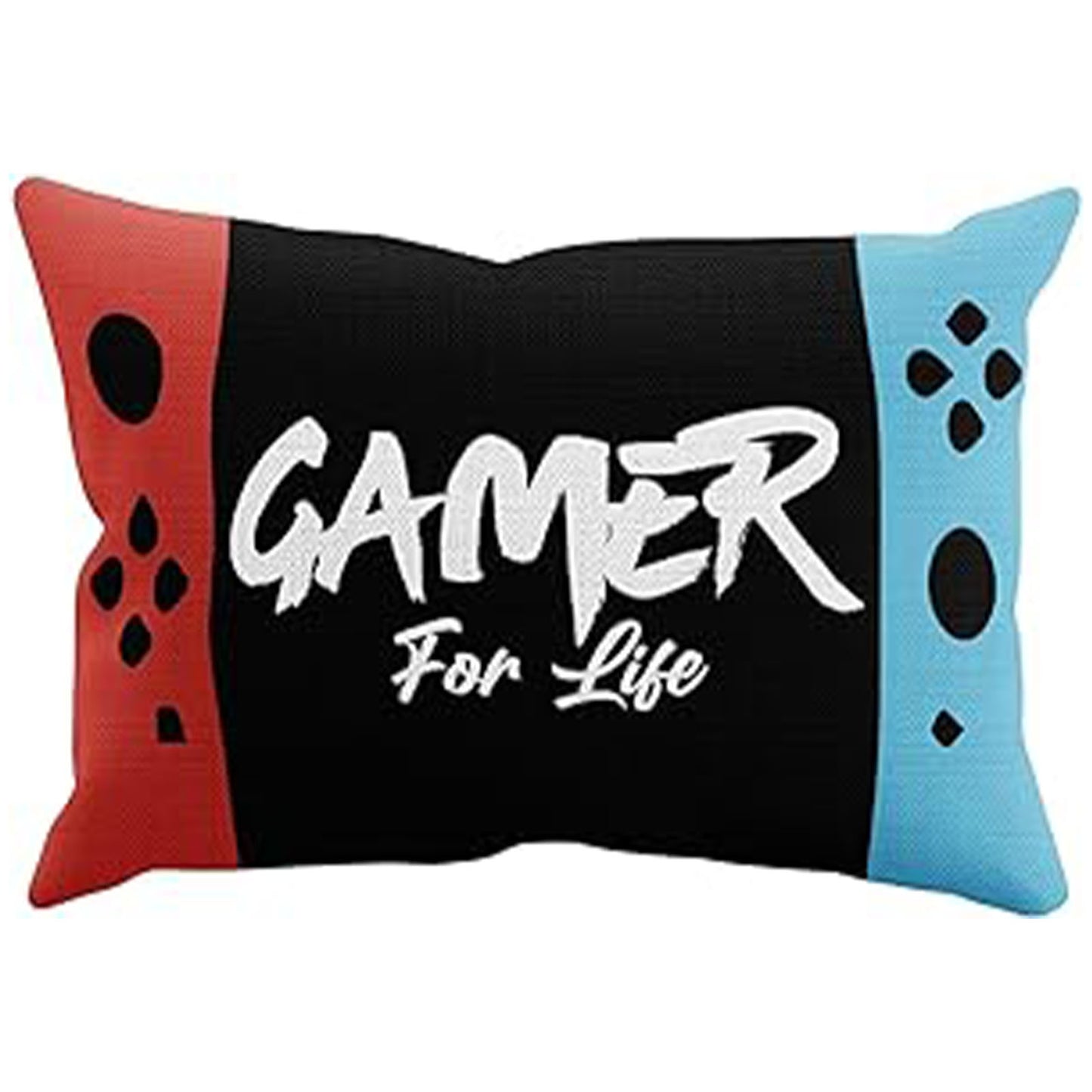 Gamer 'Gamer For Life' Rectangle Cushion