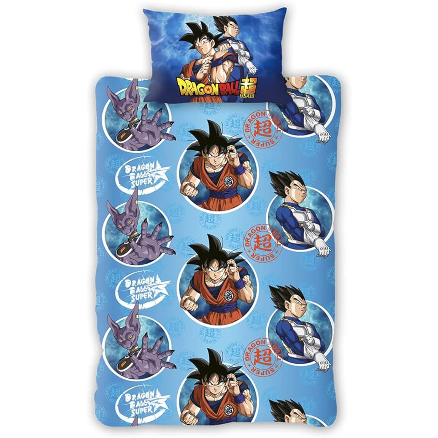 Dragon Ball Single Panel Duvet Set