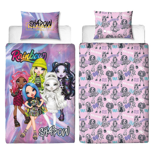 Rainbow High 'Shadow' Single Panel Duvet Set