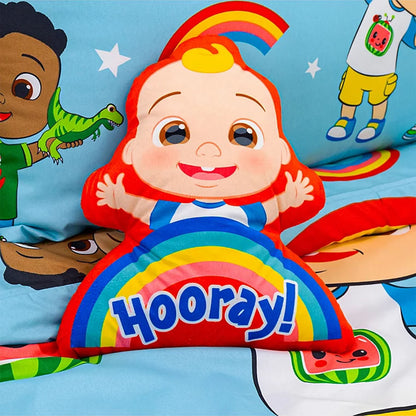 Cocomelon 'Hooray Rainbow' Cushion