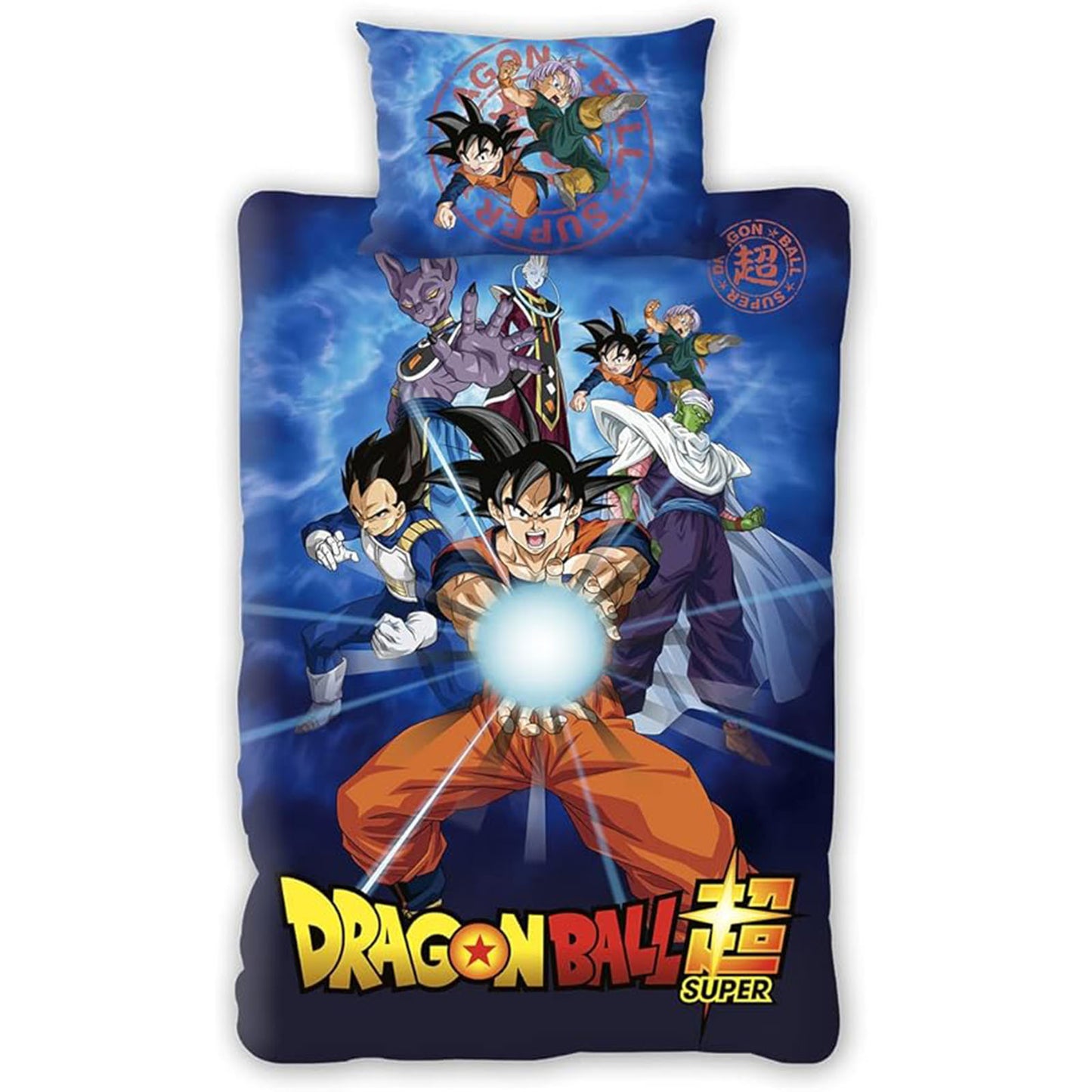 Dragon Ball Single Panel Duvet Set