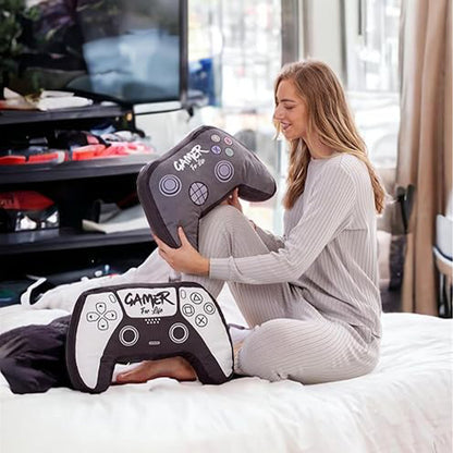 Gamer 'Controller X' Shaped Cushion