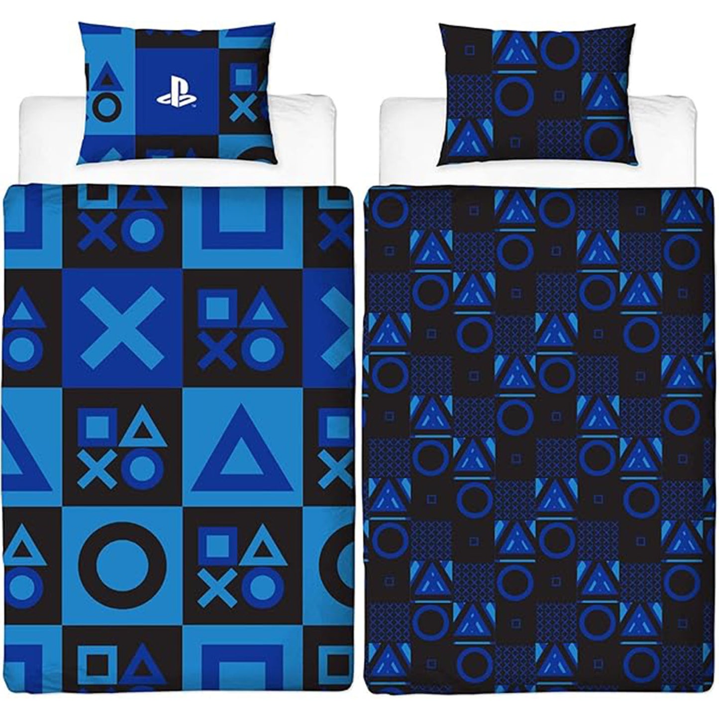 Playstation 'Checks' Rotary Duvet Set