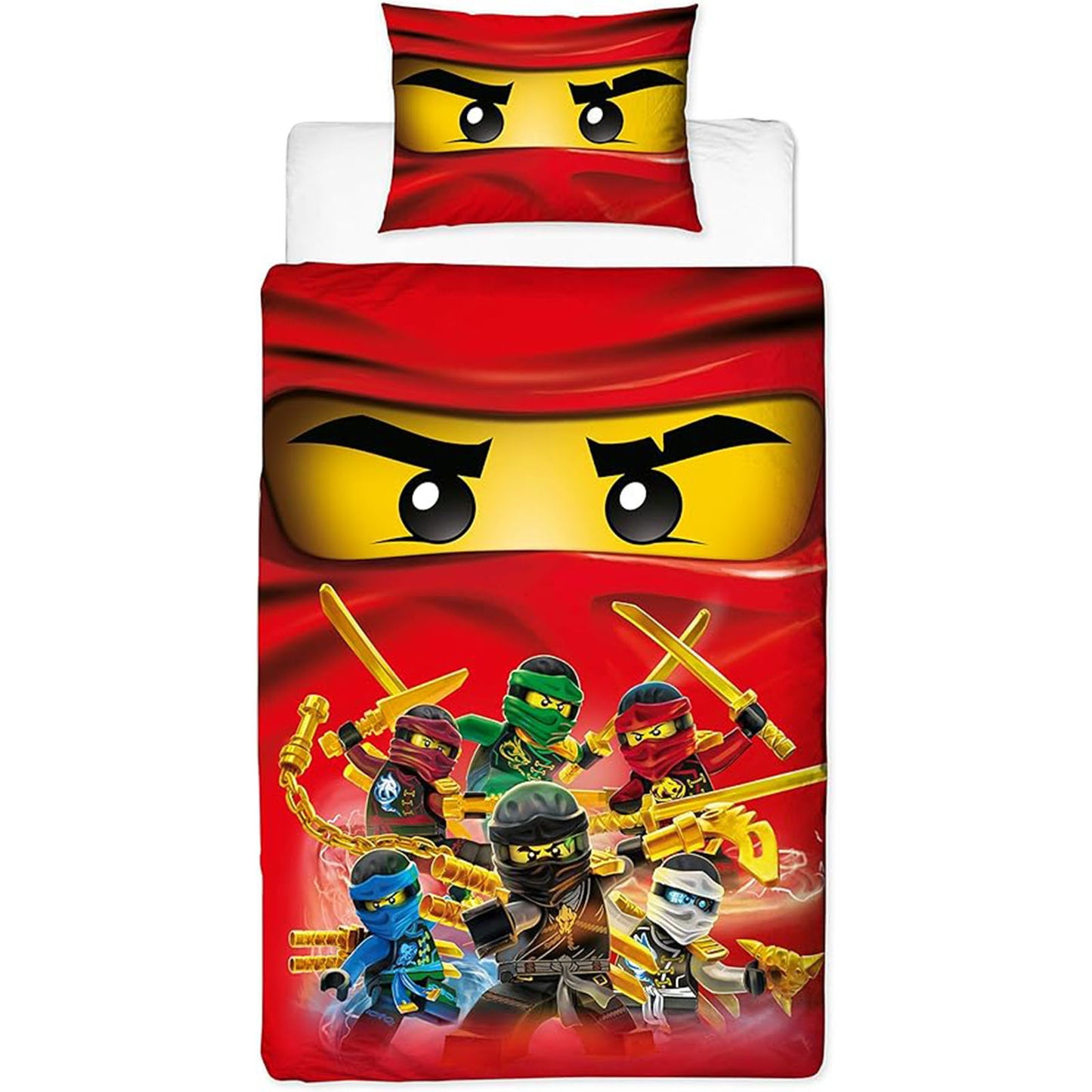 LEGO 'Ninjago' Single Panel Duvet Set
