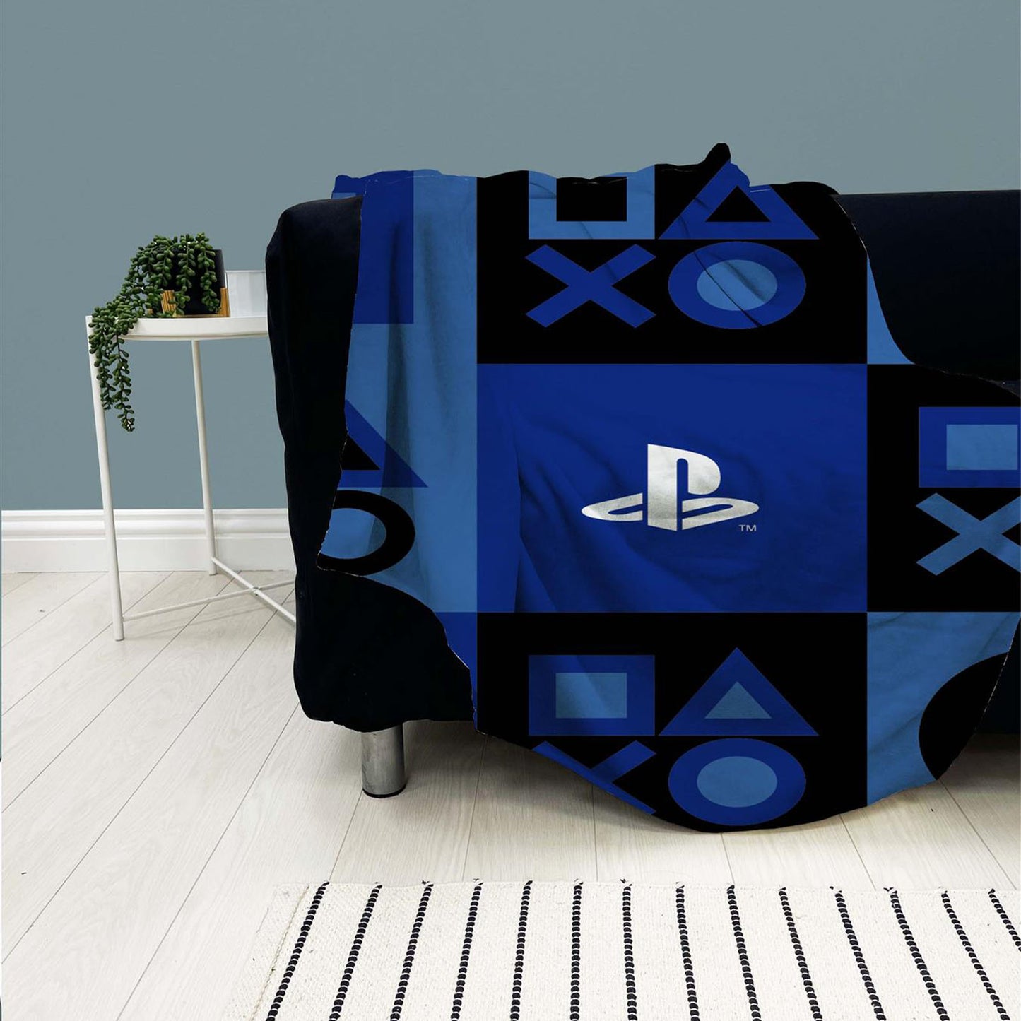 Playstation 'Checks' Fleece Blanket