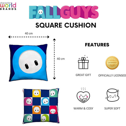 Fall Guys Square Cushion