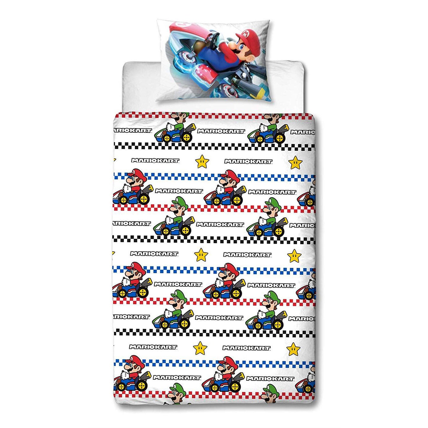 Nintendo 'Mario Gravity' Single Panel Duvet Set