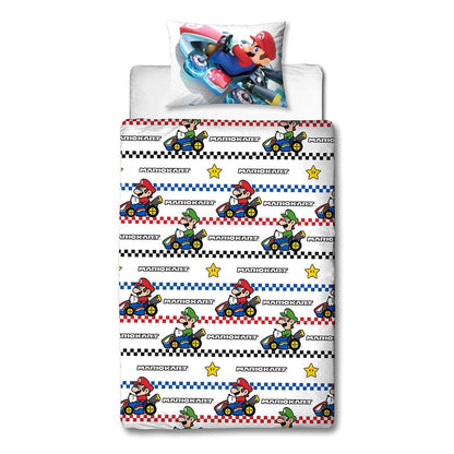 Nintendo 'Mario Gravity' Single Panel Duvet Set