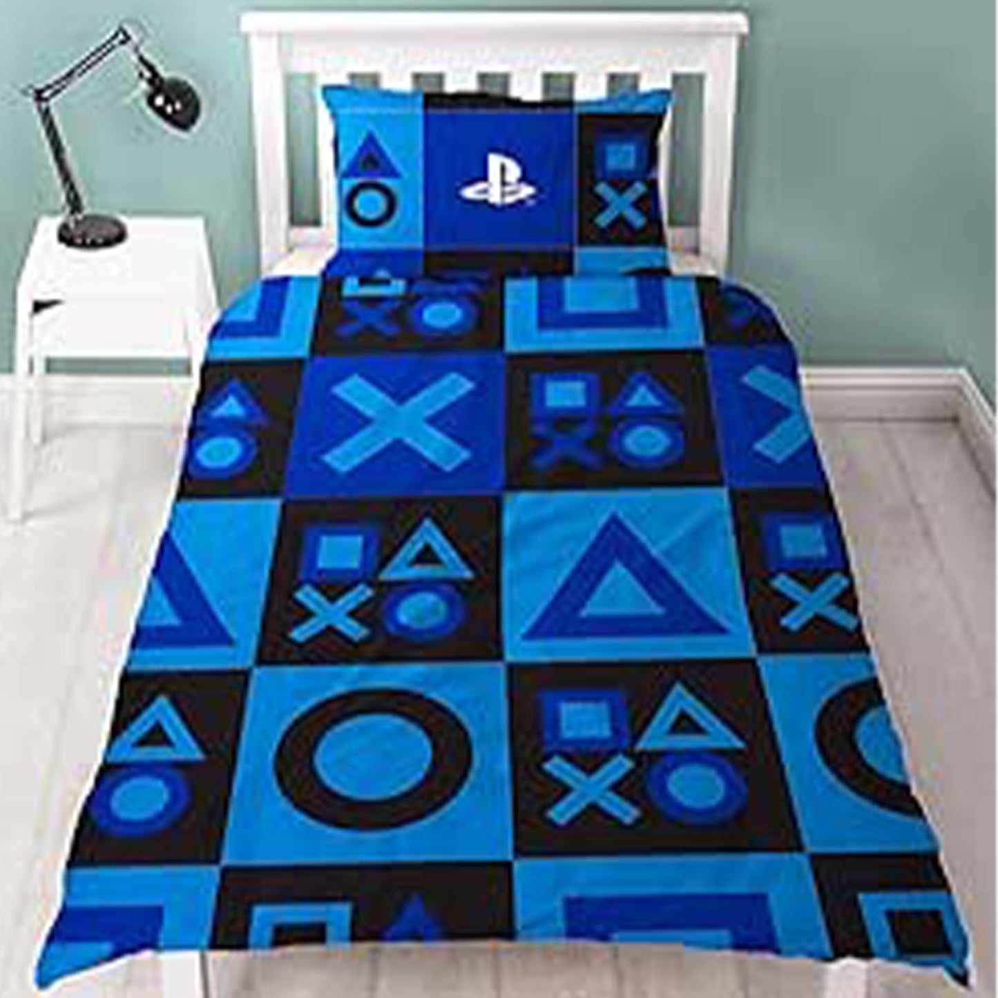 Playstation 'Checks' Rotary Duvet Set