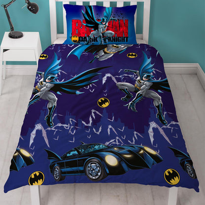 Batman 'Knight' Rotary Duvet Set