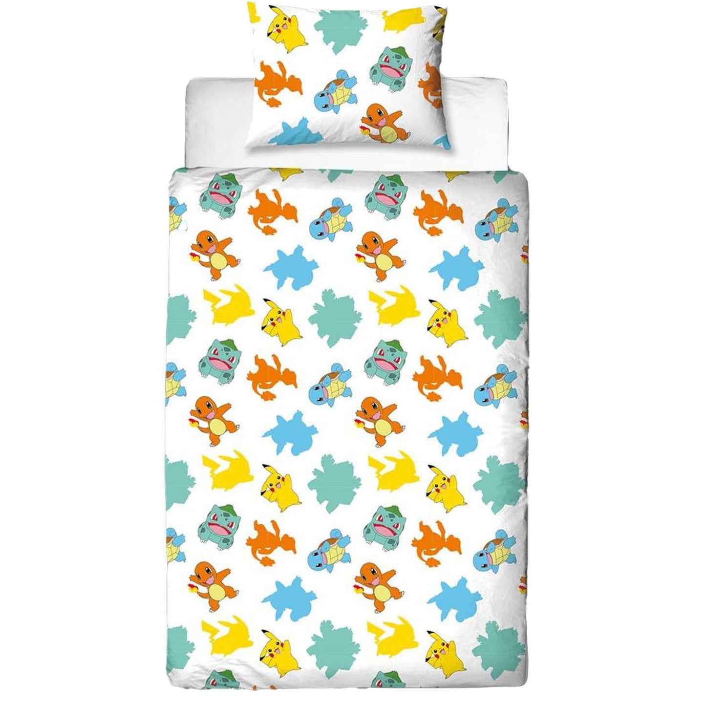Pokemon 'Divide' Single Panel Duvet Set