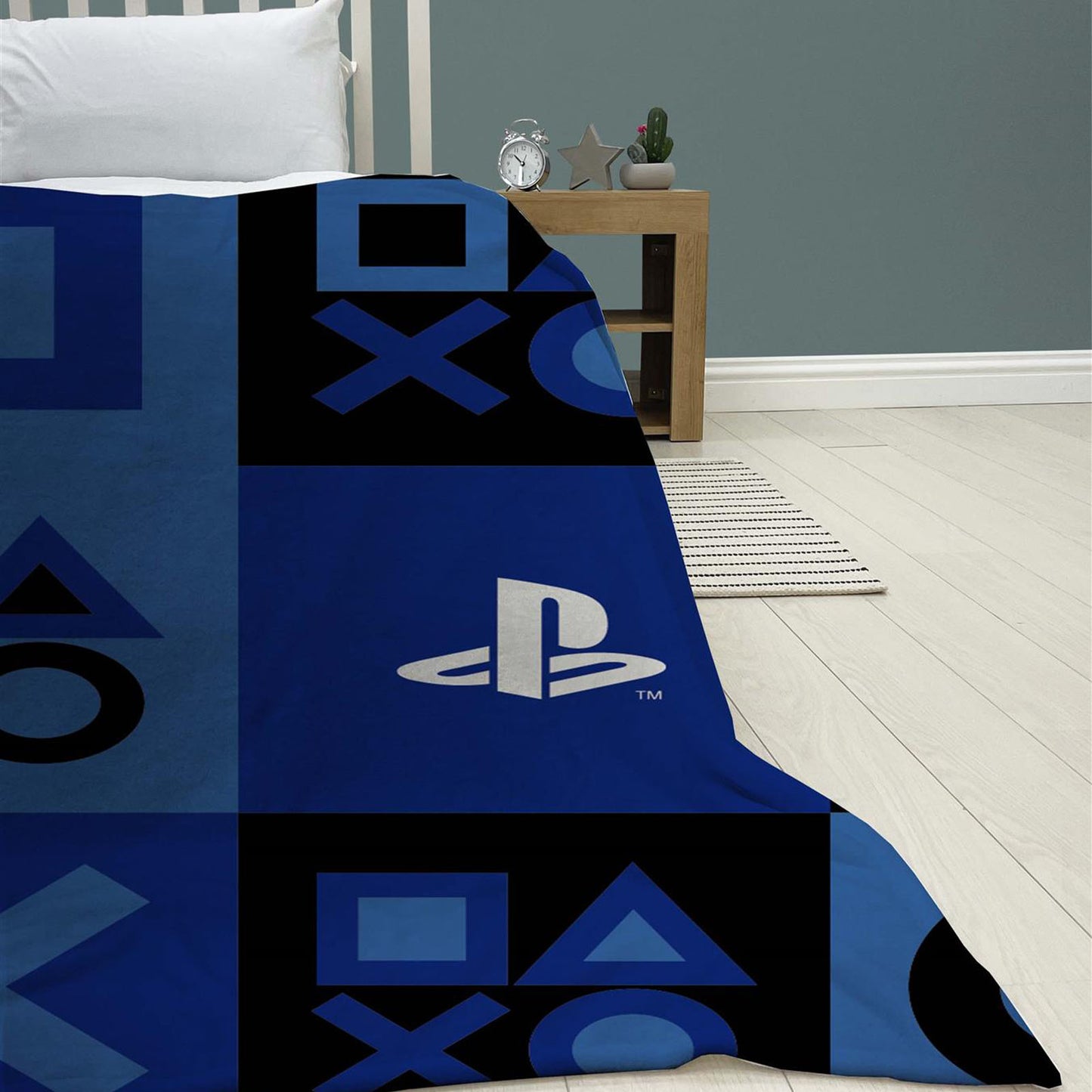 Playstation 'Checks' Fleece Blanket