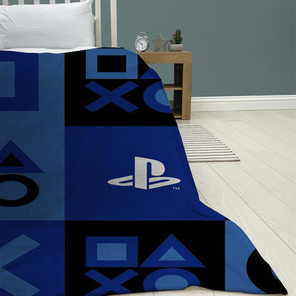 Playstation 'Checks' Fleece Blanket