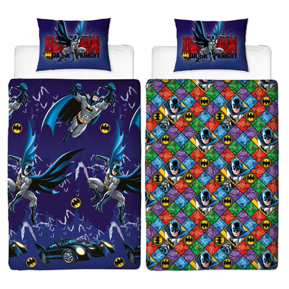 Batman 'Knight' Rotary Duvet Set