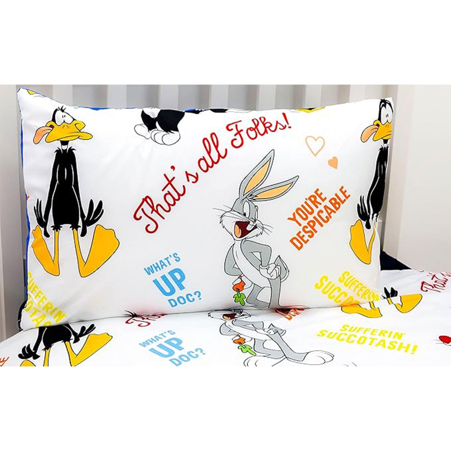 Looney Tunes 'Gang' Rotary Duvet Set