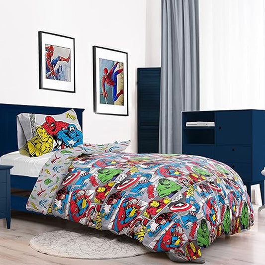 Marvel 'Avengers Whoom' Single Panel Duvet Set