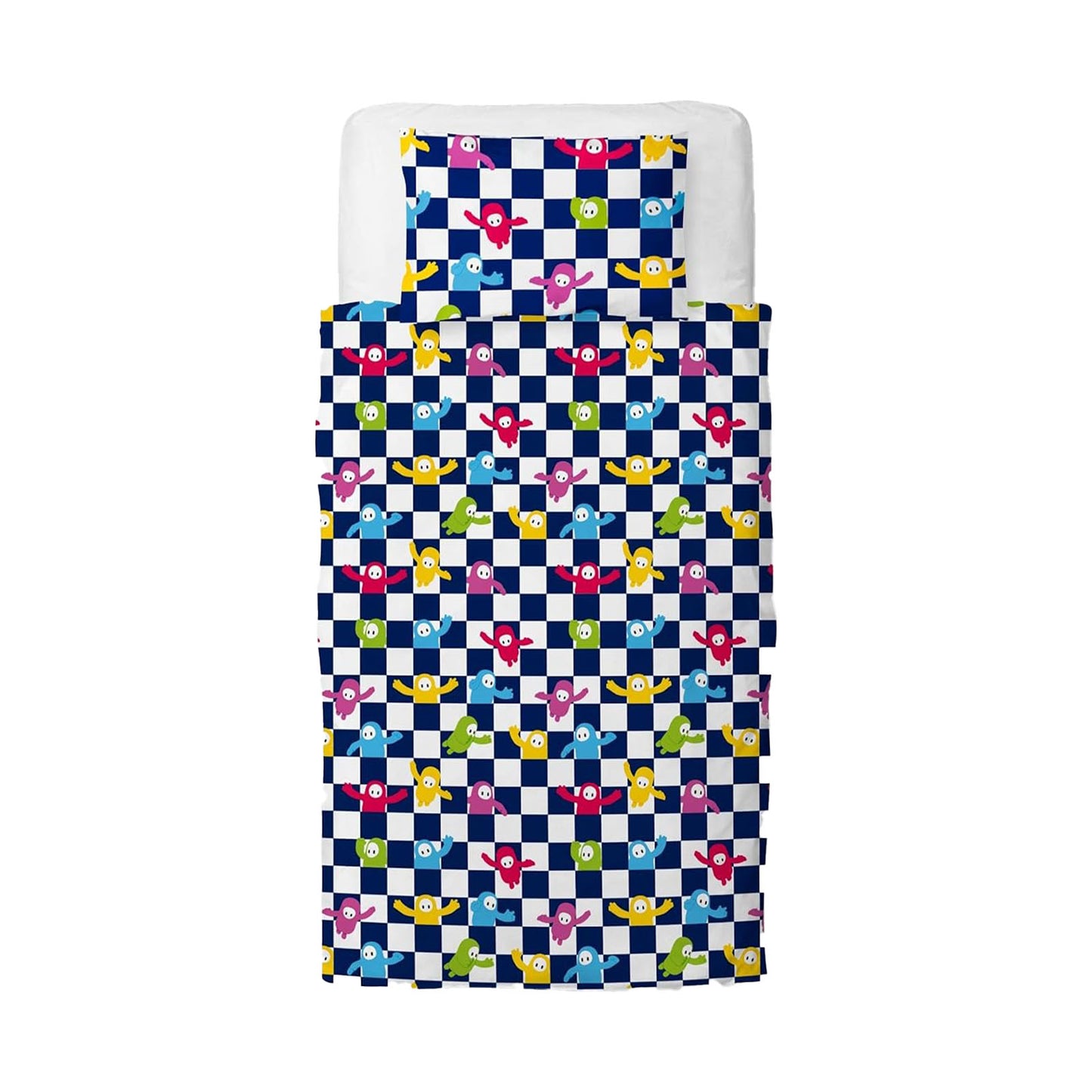 Fall Guys Single Panel Duvet Set