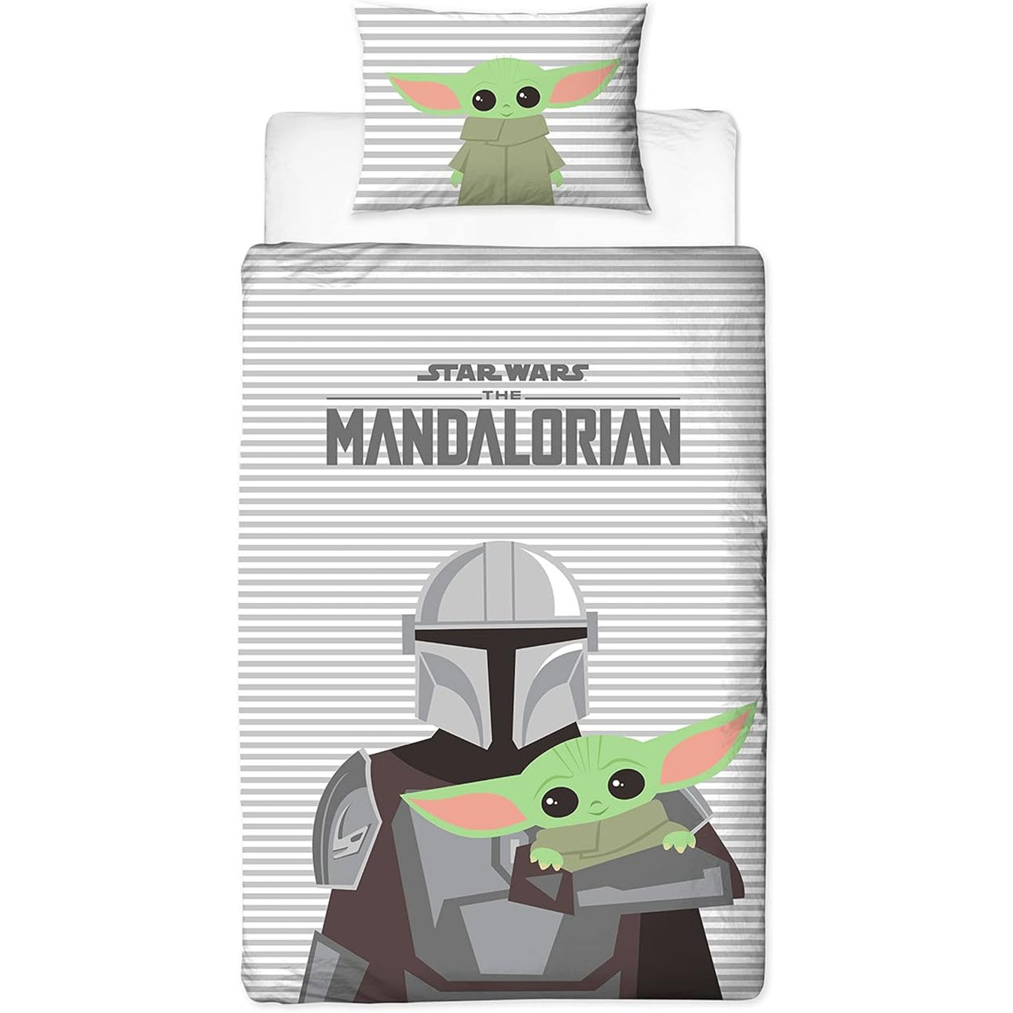 Star Wars Mandalorian 'Grogu Baby Yoda' Single Panel Duvet Set