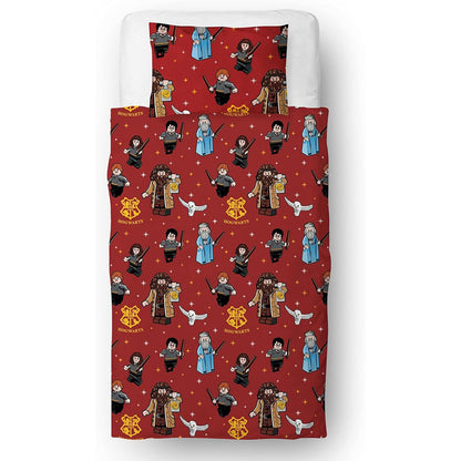 Harry Potter 'LEGO Design' Single Panel Duvet Set