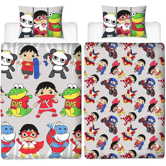 Ryans World 'Gang' Single Rotary Duvet Set