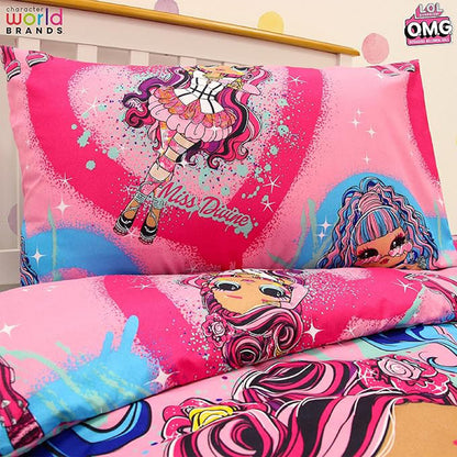 LOL Surprise 'Queens Doll' Single Rotary Duvet Set