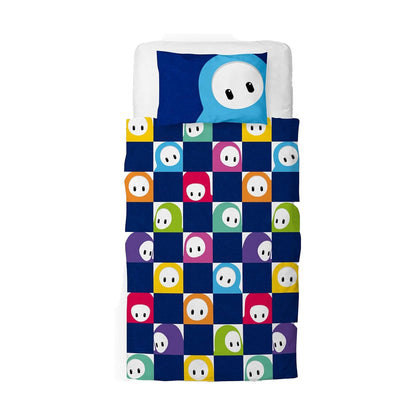 Fall Guys Single Panel Duvet Set