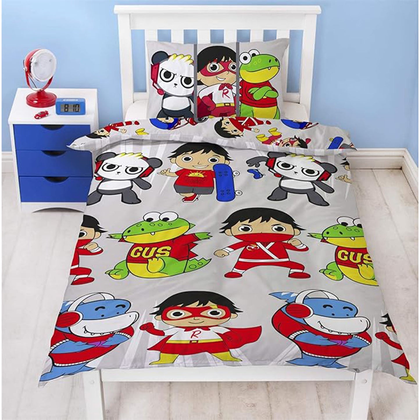 Ryans World 'Gang' Single Rotary Duvet Set